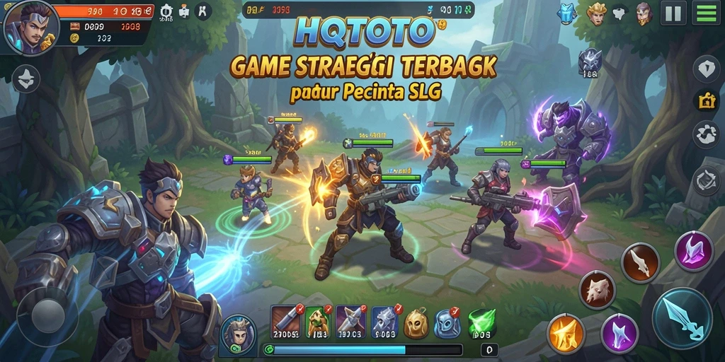 Tampilan menarik dari gameplay HQTOTO yang seru dan strategis.