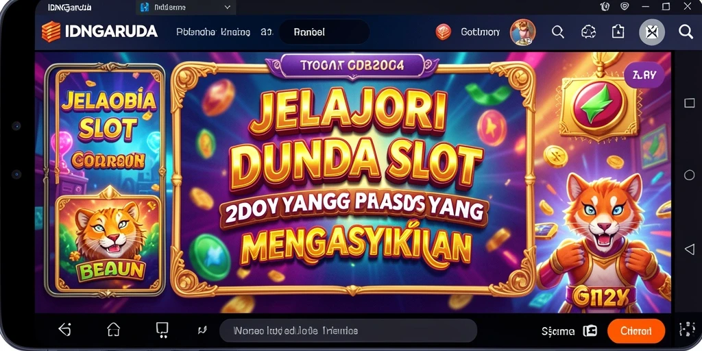Tampilan menarik gameplay Slot di IDNGARUDA.