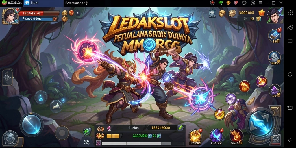 Tampilan gameplay LEDAKSLOT yang menarik dan penuh aksi.